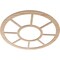 Ekena Millwork Grace Wood Fretwork Pierced Ceiling Medallion, Alder, 40"OD x 14 1/2"ID x 1/4"T CMWP40X0250GRAL - alternate 3